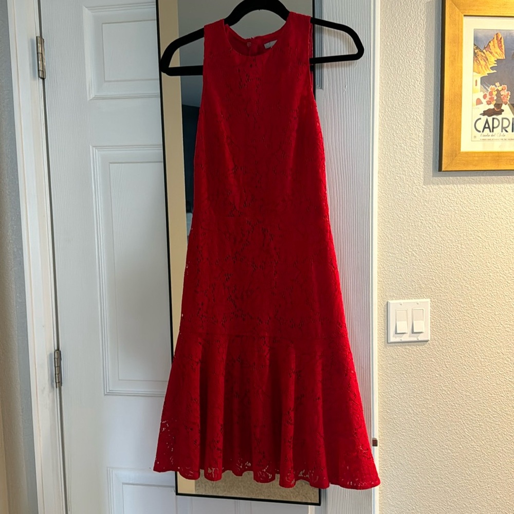 H&M Red lace dress